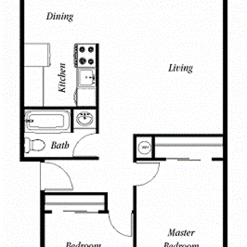 The Stills 2 Bedroom Floorplan