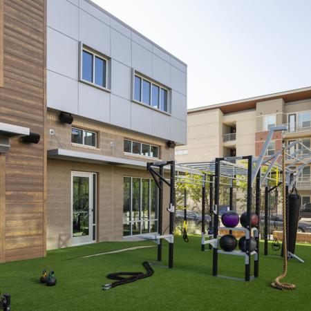 Outdoor fitness center | Apartments in Richardson | Northside