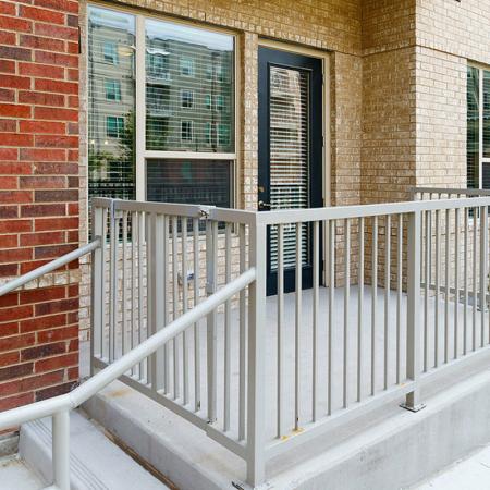 Spacious Porch Area | Richardson Texas Apartments for Rent | Northside