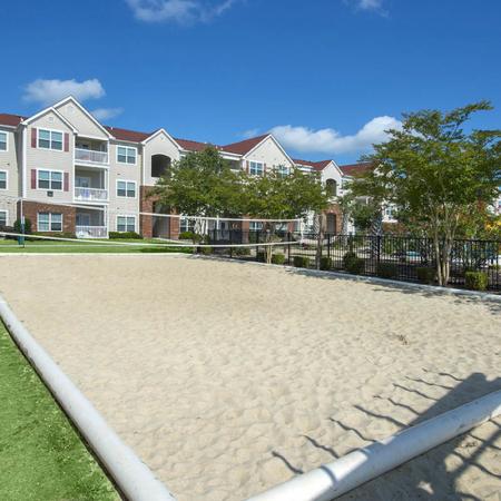 Sand Volleyball Court | Apartments Near Uncw | Aspire 349