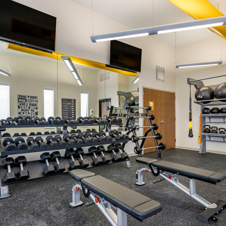 Fitness Center | Two Bedroom Apartments Iowa City | Aspire at West Campus