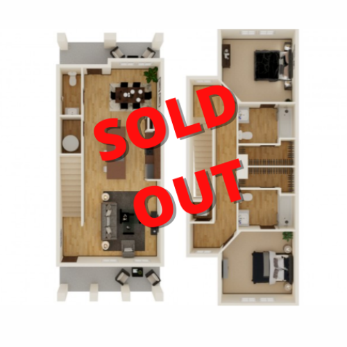 Currently Sold Out of our 2BD/2.5BA Stand Alone