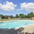 Applegate Apts; Exterior, Olympic size pool, gated pool area, life guard