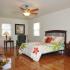 Decorated Bedroom | Cherry Point Homes for Rent