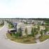 An aerial view of a community of homes.| North Haven Communities at Fort Wainwright