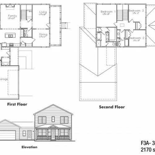Three BDRM Field Grade Floor Plan | On Post Housing Fort Drum