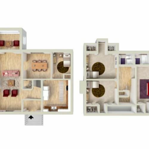 Floor Plan 12 | Fort Knox Housing On Post | Knox Hills