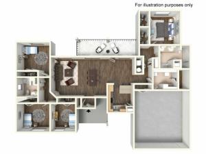 Floor Plan 22 | fort cavazos housing floor plans | Cavalry Family Housing