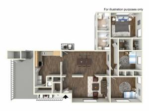 Floor Plan 9 | Fort Hood Family Housing | Fort Hood Family Housing