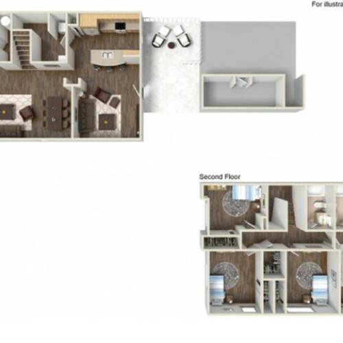 Floor Plan 26 | Fort Cavazos Housing | Cavalry Family Housing