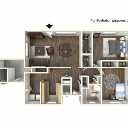 Floor Plan 3 | Ft Cavazos Housing | Cavalry Family Housing