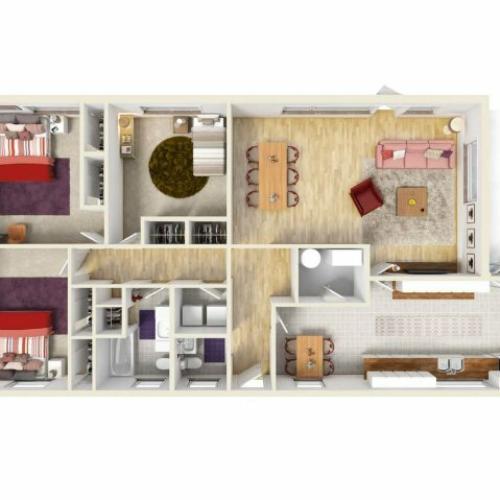 Floor Plan 8 | Ft Knox Housing | Knox Hills