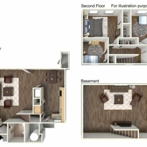 Floor Plan 1 | Fort Hood Housing | Fort Hood Family Housing