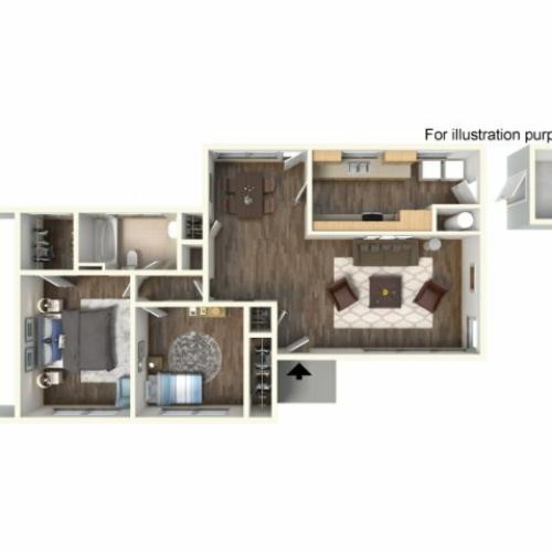 Floor Plan 2 | fort cavazos housing floor plans | Cavalry Family Housing