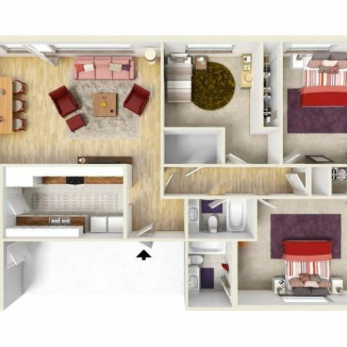 Floor Plan 11 | Fort Knox Housing | Knox Hills