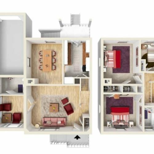 Floor Plan 10 | Knox Hills | Knox Hills