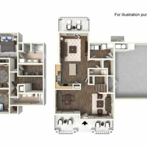 Floor Plan 12 | fort cavazos housing floor plans | Cavalry Family Housing