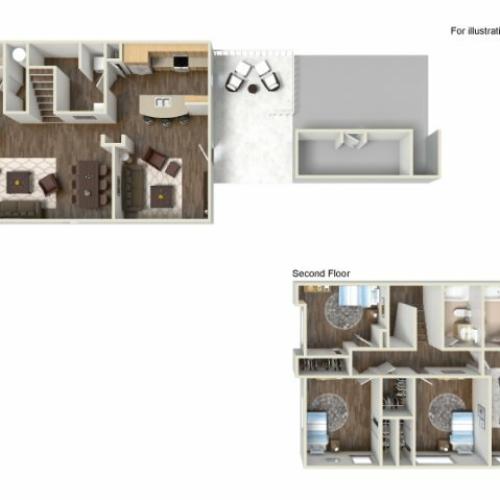 Floor Plan 17 | fort hood housing floor plans | Fort Hood Family Housing