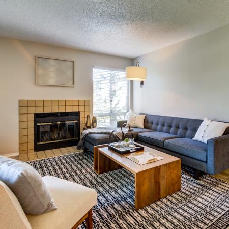 Petaluma Apartment Living Room