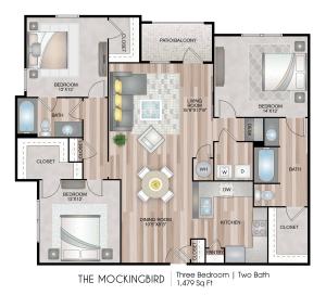The Mockingbird Floor Plan