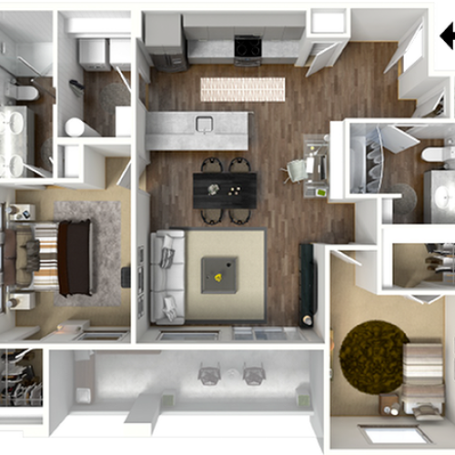 2 bedroom apartment in Gilbert, AZ