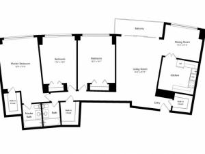 The Washington 3-Bedroom Floorplan