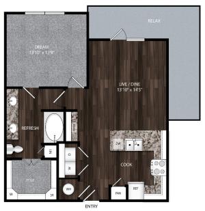 A4_Union_House_One_Bedroom_Modern_Apartment_North_Texas