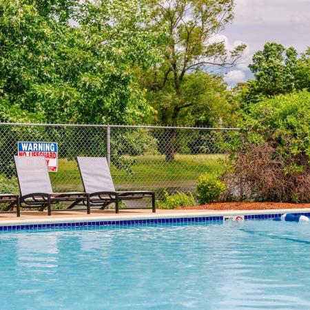 Relaxing Pool | Princeton Park | Apartments Lowell MA
