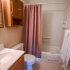 Comfortable bathroom in an apartment at Princeton at Mill Pond | Dover New Hampshire Apartments