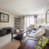 Carpeted living room | Princeton Park | Apartment Complex Lowell MA