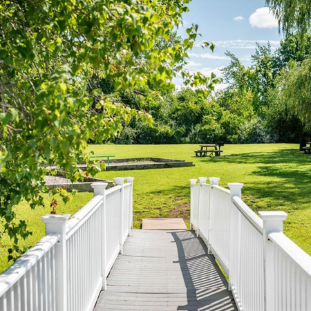 Picnic and grilling area | Princeton Park | Lowell MA Apartments