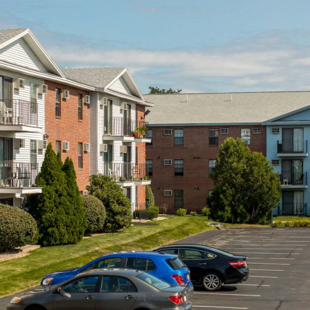 Parking area | Princeton Place | Apartments For Rent Near Worcester MA