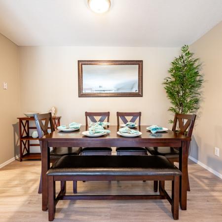 Elegant Dining Room | 3 Bedroom Apartments Nashua NH | Hilltop by Princeton Apartments