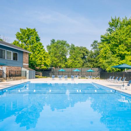Sparkling Pool | Apartments For Rent Haverhill Ma | Princeton Bradford Apartments