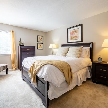 Spacious bedroom in apartment at | Apartments For Rent Nashua Nh | Hilltop by Princeton Apartments