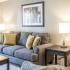 Living Room with furniture  in apartment at Pheasant Run  | Nashua NH Apartments