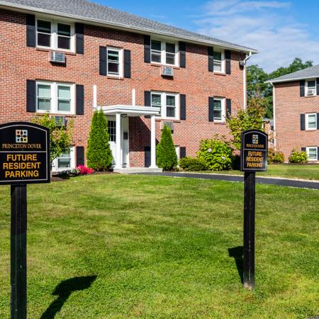 Exterior view from parking area | Princeton Dover | Apartment Complex Dover NH