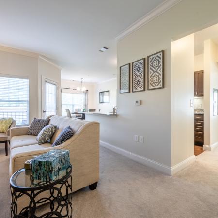 Elegant Living Room | Princeton Westford | Westford Massachusetts Apartments