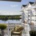 Private balconies in our houses for rent in Lowell MA at Grandview
