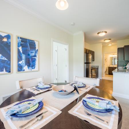 Elegant Dining Room | Princeton Westford | Luxury Apartments In Westford MA