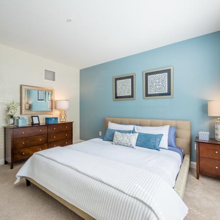 Spacious Master Bedroom | Princeton Westford | Luxury Apartments In Westford MA