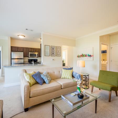 Spacious Living Area | Princeton Westford Apartments In Westford MA