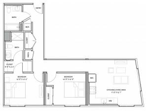 Floor Plan 18 | Charlestown Apartments Boston | The Graphic Lofts
