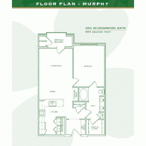 Kelly Park Apartments Overland Park Kansas Murphy Floor Plan