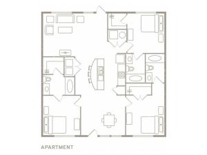 3X3 Apartment