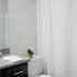 Bathroom & Shower | Trailpoint Apartments at The Woodlands