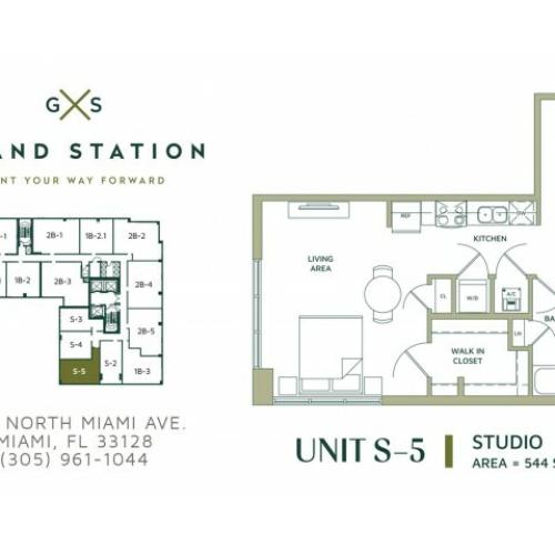 Studio 5 | Apartment in Miami | Grand Station
