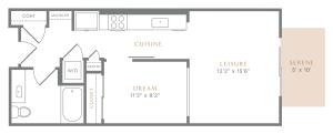 View of A2 Floor Plan at Alton Heartwood