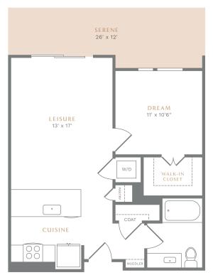 View of A3 Floor Plan at Alton Heartwood
