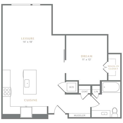 View of A4 Floor Plan at Alton Heartwood